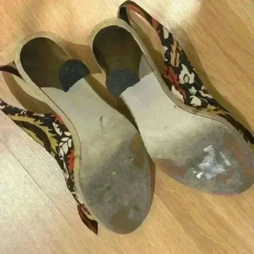 5 for 30$ FRANKIE AND DANNY open toed heels size 8 - Picture 3 of 8